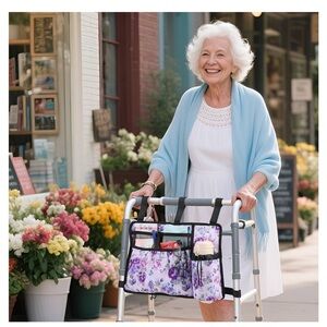 Floral Walker bag Organizer